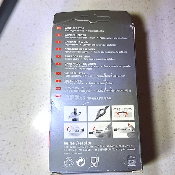 Wine Aerator Vacu Vin New in box - Picture 6 of 10